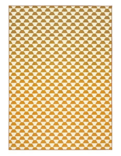 Tapete Alfombra Decorativo Lavable Yanis Oro Amarillo - Fine Art Tj