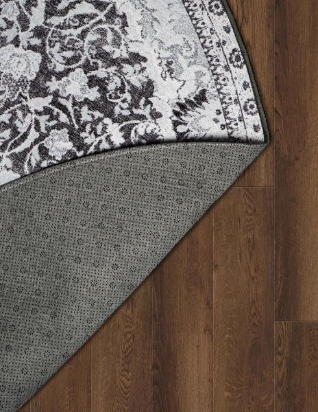 Tapete Alfombra Decorativo lavable gris Parviz - Fine Art Tj