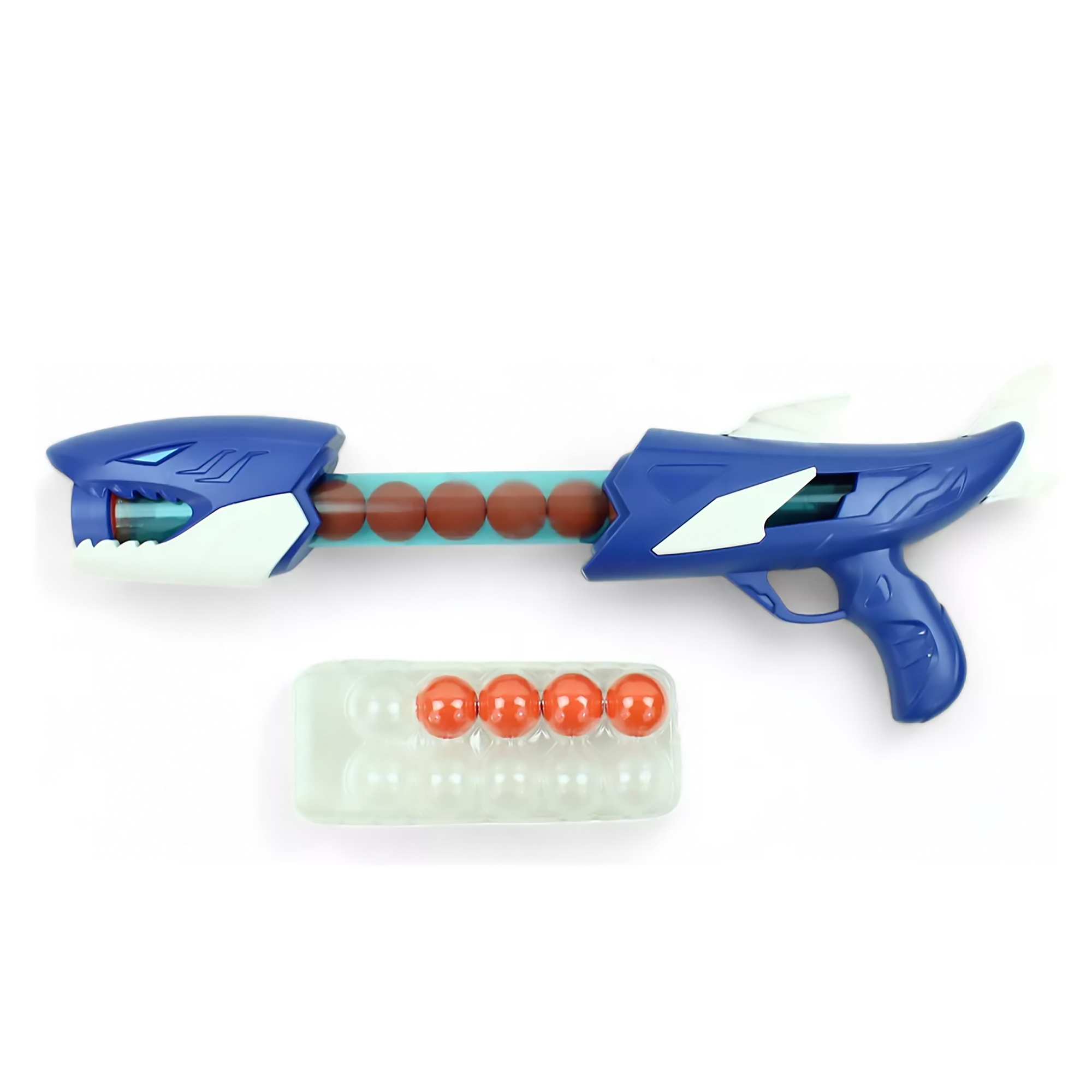 Pistola Tiburon Lanza Pelotas Shark Juguete Niños
