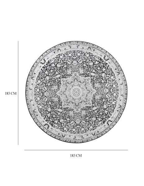 Tapete Alfombra Decorativo lavable gris Parviz - Fine Art Tj