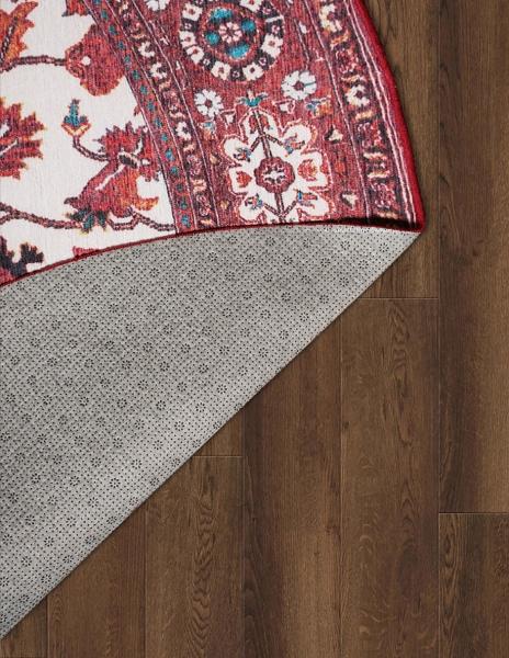 Tapete Alfombra Decorativo Lavable Ramage Granate - Fine Art Tj