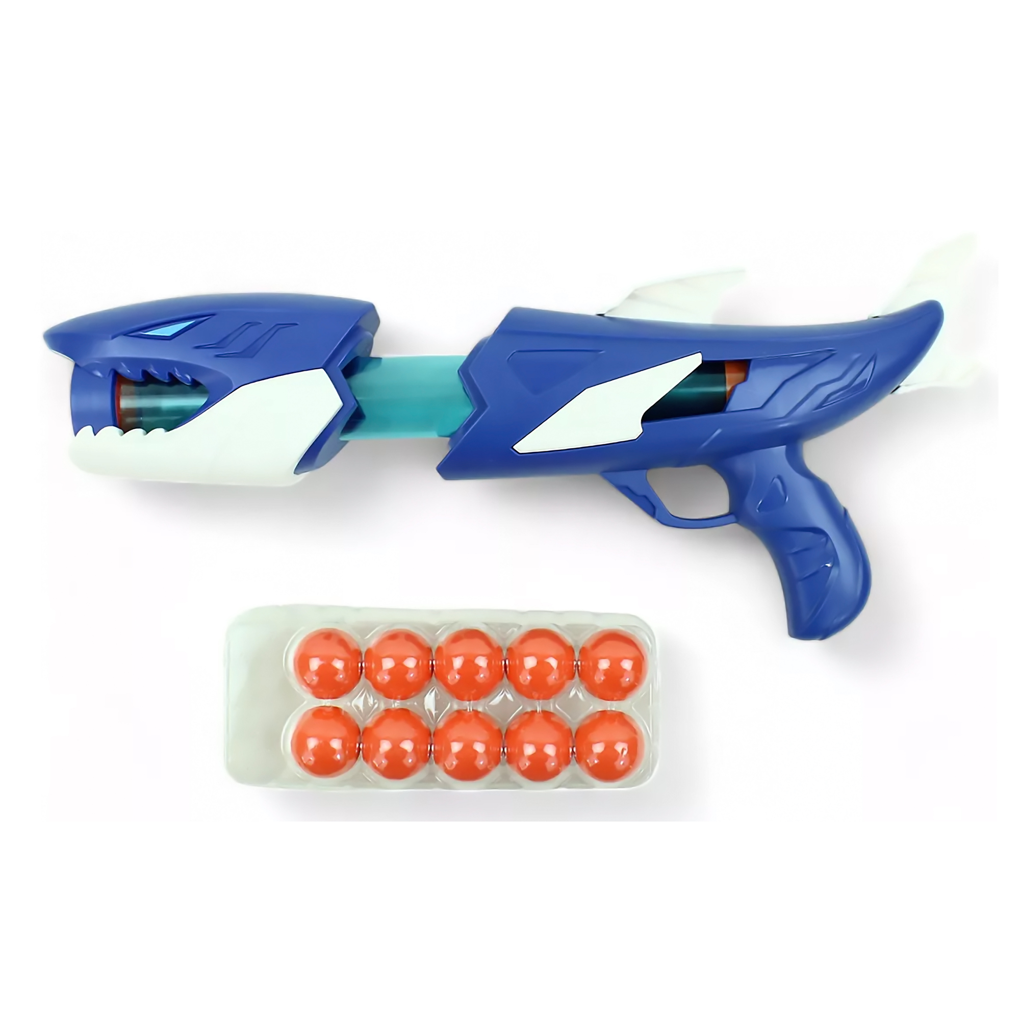 Pistola Tiburon Lanza Pelotas Shark Juguete Niños