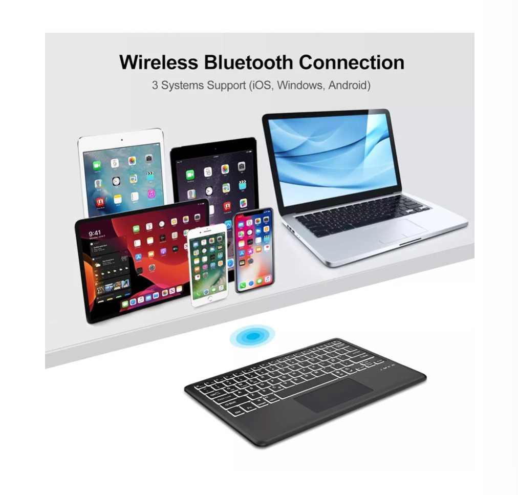 Teclado Táctil +mouse Lápiz Para Mac/iPad/laptop/tablet/wins