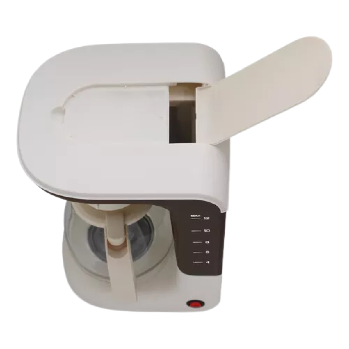  Cafetera Taurus Velvet ECO Con Filtro Lavable, Antigoteo, Para 12 Tazas, Beige