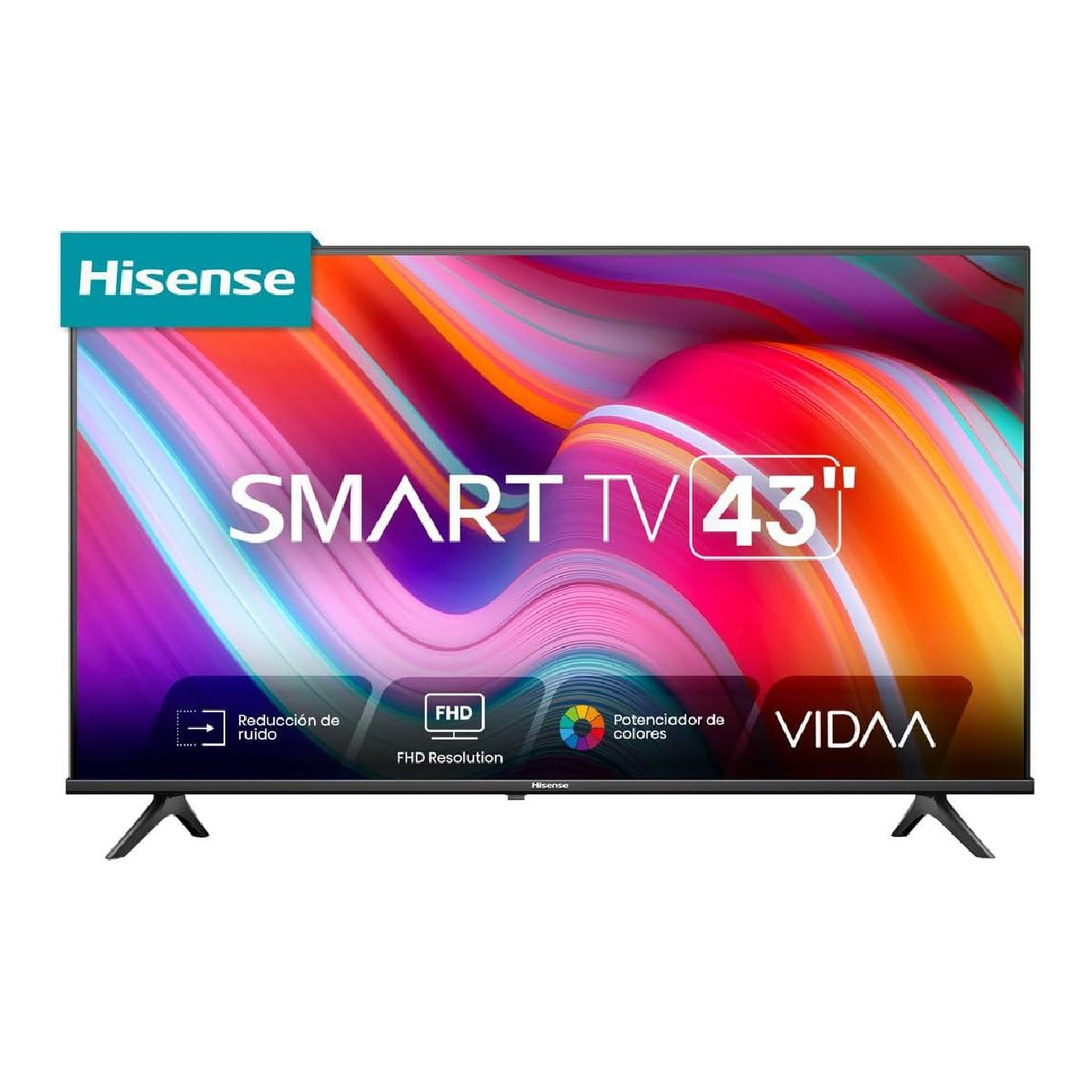 Pantalla 43" HISENSE Sistema Operativo Vidaa SmartTV 40A43KV