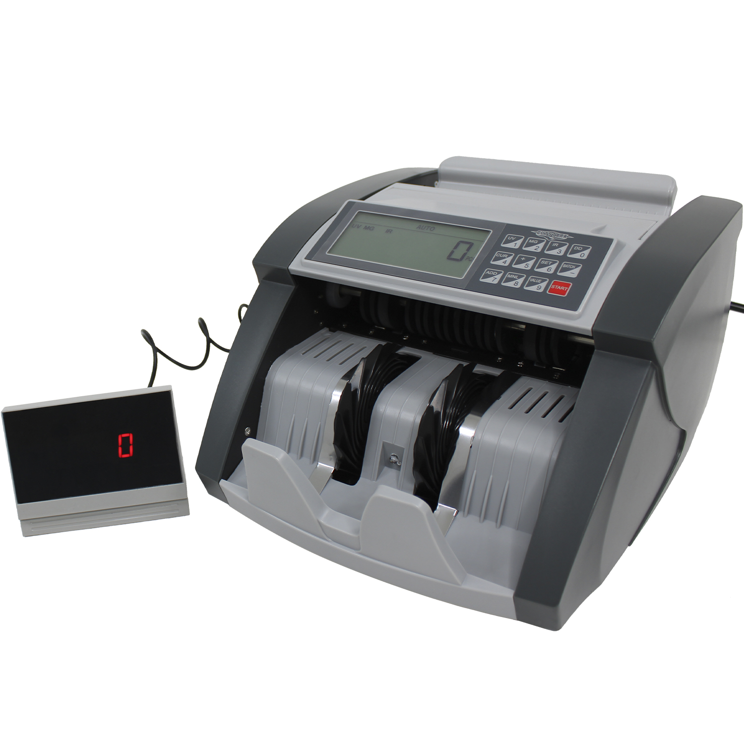 Contadora Billetes Digital 1000 Billetes por Minuto Con Detector de Billetes Falsos Clasificador por Denominacion Gutstark