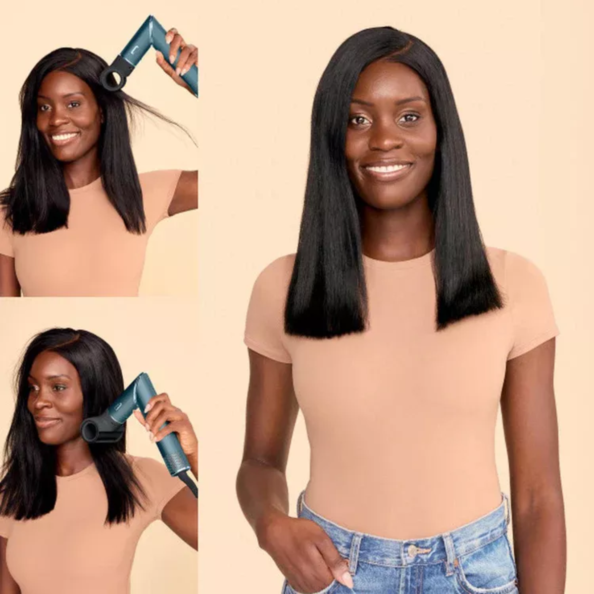 Multiestilizador Shark HD450TL Para Todo Tipo de Cabello Frizz Fighter Azul