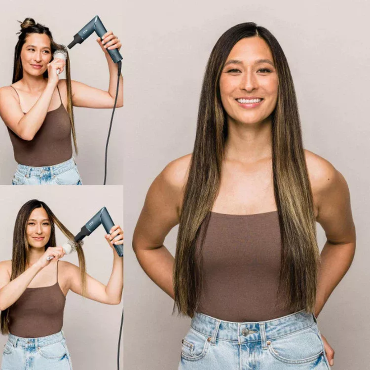 Multiestilizador Shark HD450TL Para Todo Tipo de Cabello Frizz Fighter Azul