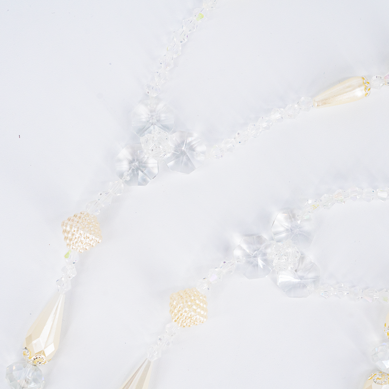 Lazo de boda artesanal plata