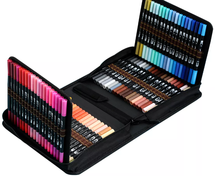 Set De Dibujos Con Bolígrafo Para Colorear Y Arte Para Adult 60 piezas