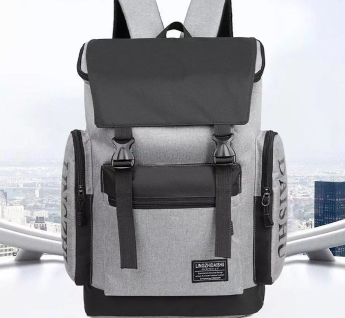 Mochila Back Pack Broche Antirrobo Casual Gym Viaje