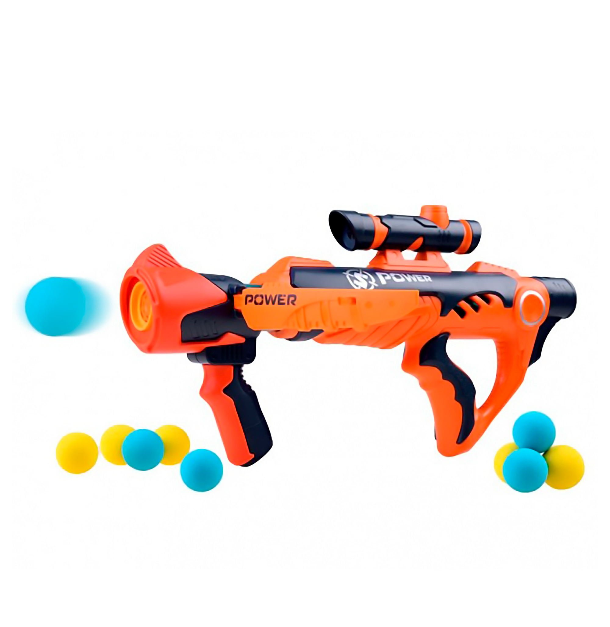 Juguete Pistola De Pelotas Lanzador Y Accesorios Divertido