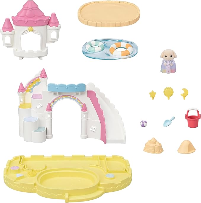 Sylvanian Families Nursery Sandbox Y Pool Ternurin Guarderia