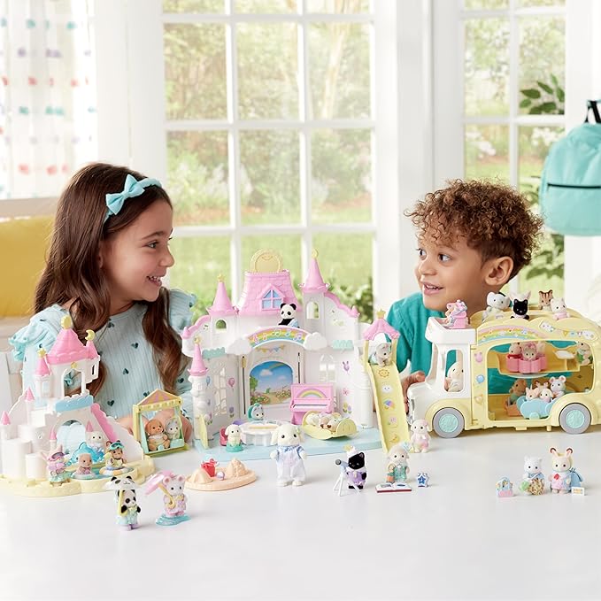 Sylvanian Families Nursery Sandbox Y Pool Ternurin Guarderia