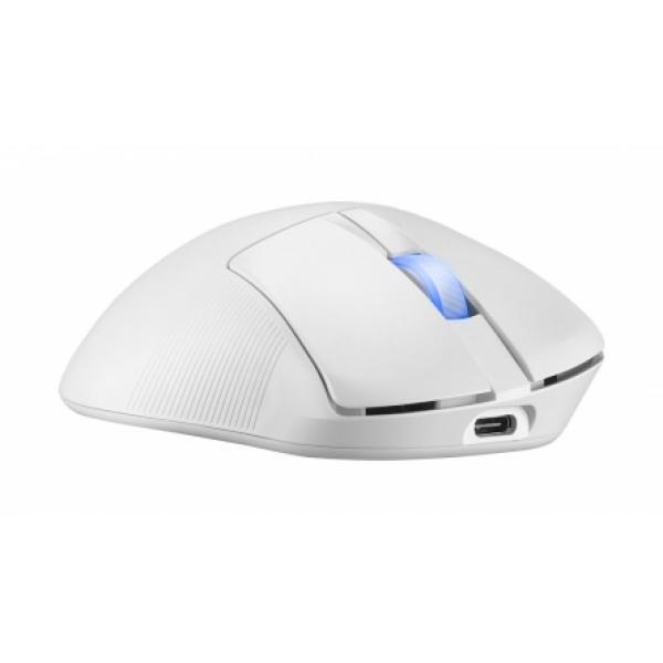 Mouse gamer ROG Keris II Ace Optico Inalámbrico Blanco