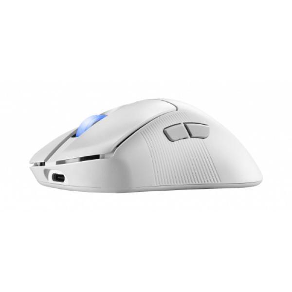 Mouse gamer ROG Keris II Ace Optico Inalámbrico Blanco