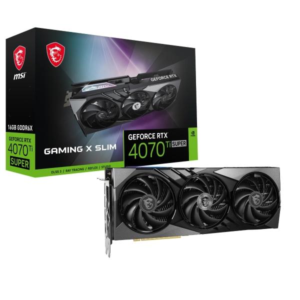 Tarjeta de video MSI GeForce RTX 4070 Ti SUPER Ventus 2x OC 16GB GDDR6
