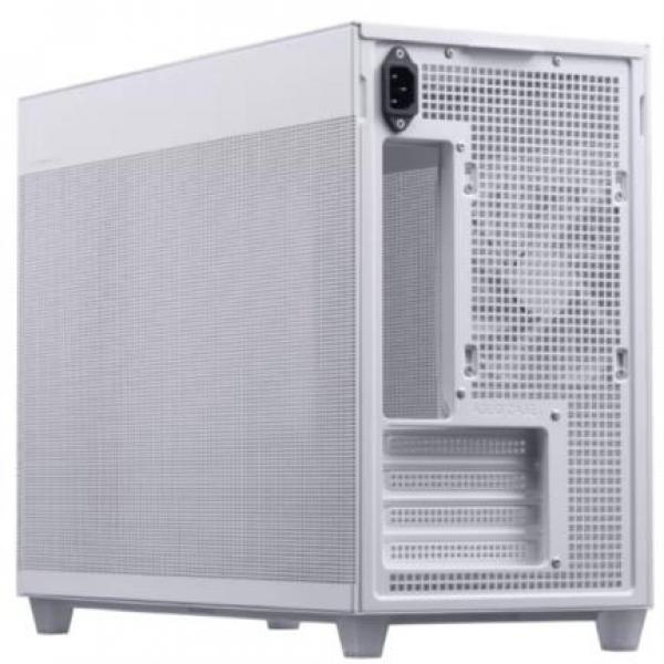 Gabinete ASUS Prime AP201 Mini-Tower Micro ATX/Mini-ITX USB 3.2 Blanco