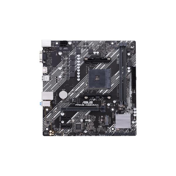 Tarjeta madre ASUS micro ATX PRIME A520M-K S-AM4 AMD A520 HDMI 64GB