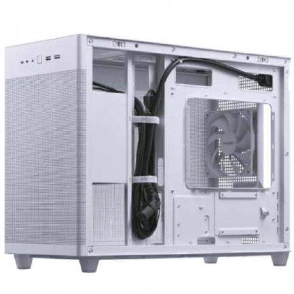 Gabinete ASUS Prime AP201 Mini-Tower Micro ATX/Mini-ITX USB 3.2 Blanco