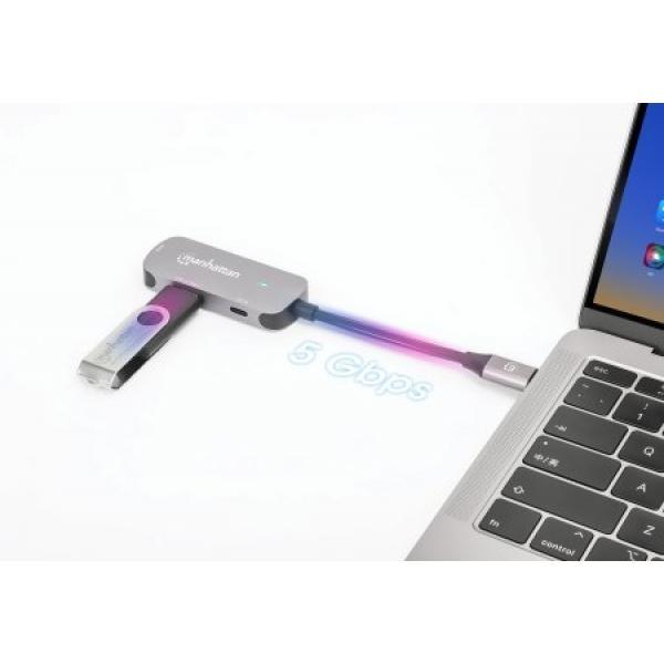 Mouse USB óptico con cable.