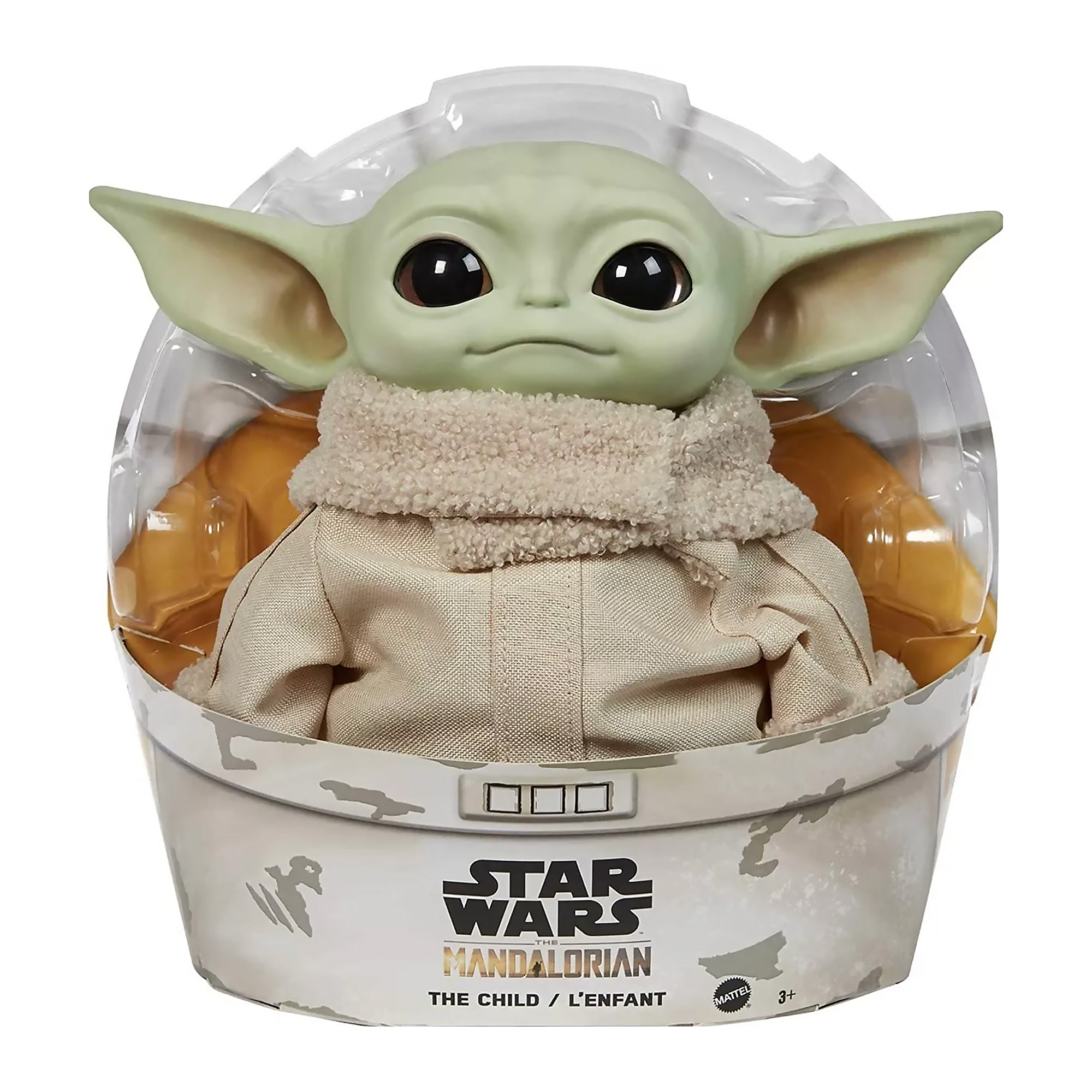 Disney - Star Wars Baby Yoda, El Niño, Mandalorian, 28 cm de alto.