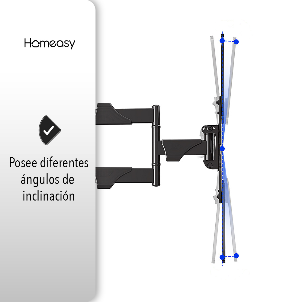SOPORTE PARA T.V. DE 32 A 55 PULGADAS
