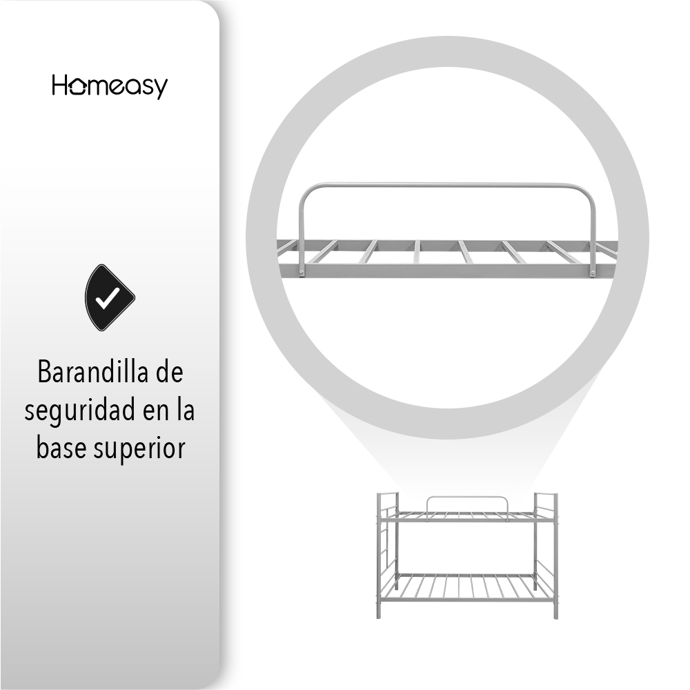 LITERA PARA COLCHONES INDIVIDUAL-INDIVIDUAL COLOR GRIS