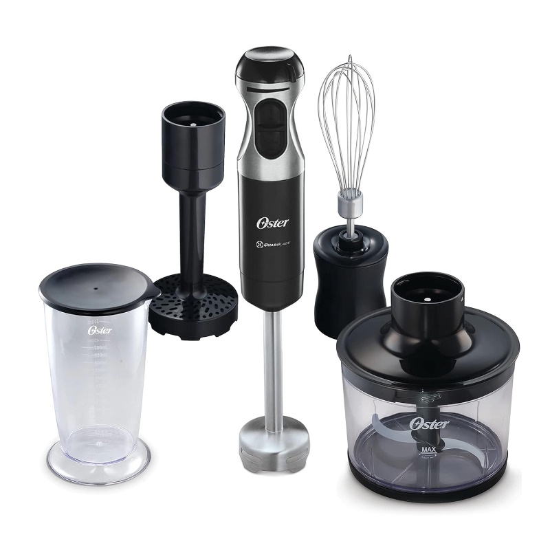 Batidora de Inmersión Con Accesorios Oster Negro 2083370