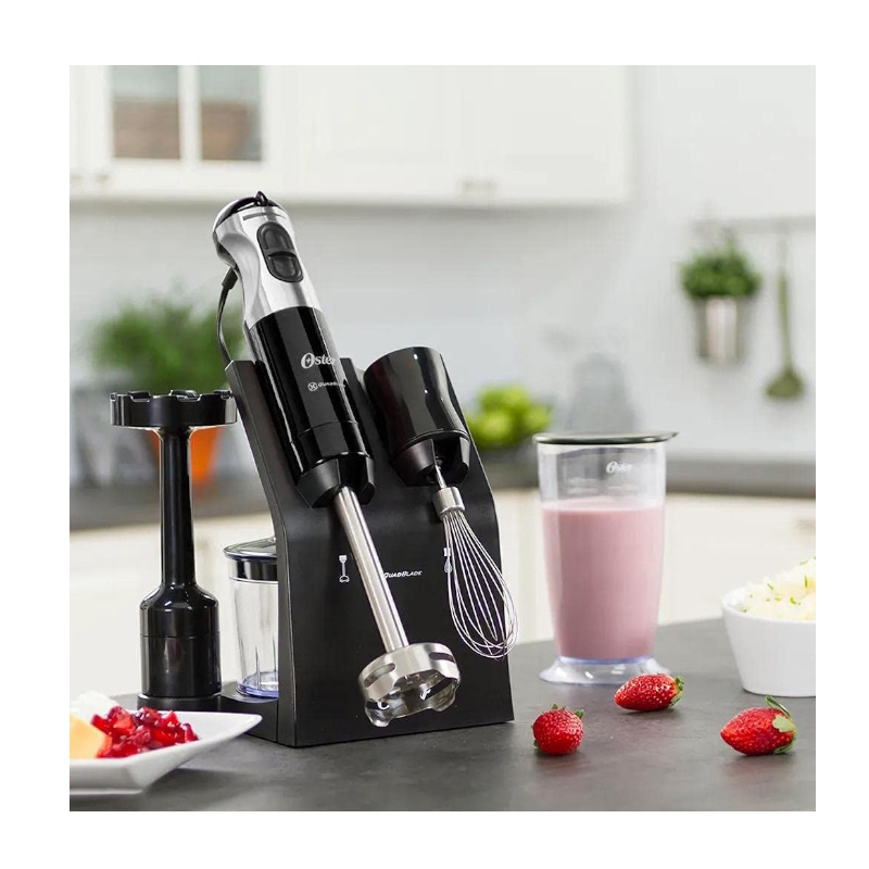 Batidora de Inmersión Con Accesorios Oster Negro 2083370