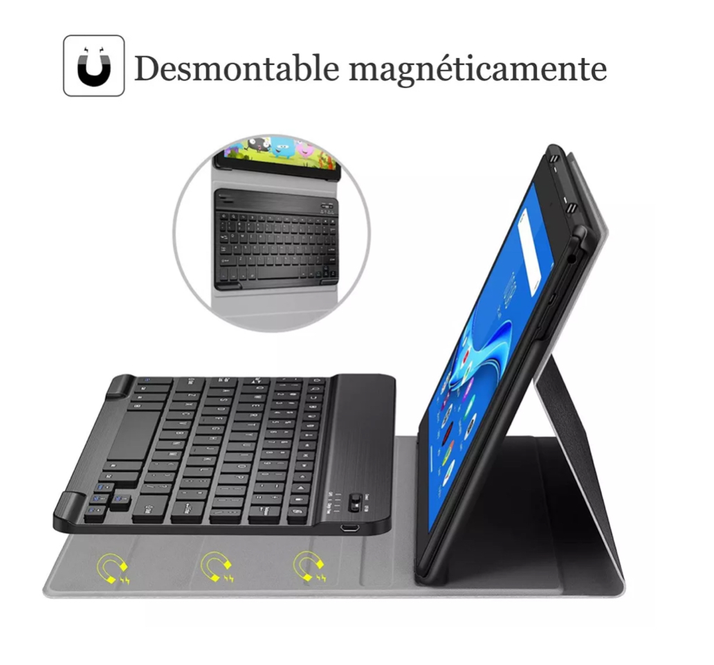Funda Con Teclado Ratón Para Lenovo Xiaoxin Pad 2022 10.6''