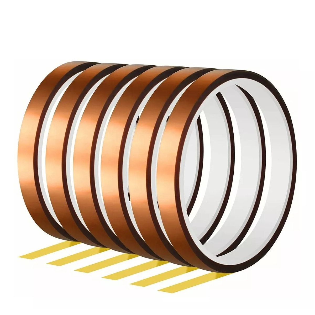 Cinta Térmica Para Sublimar Sublimación 6 Piezas 33mx10mm Color Marron