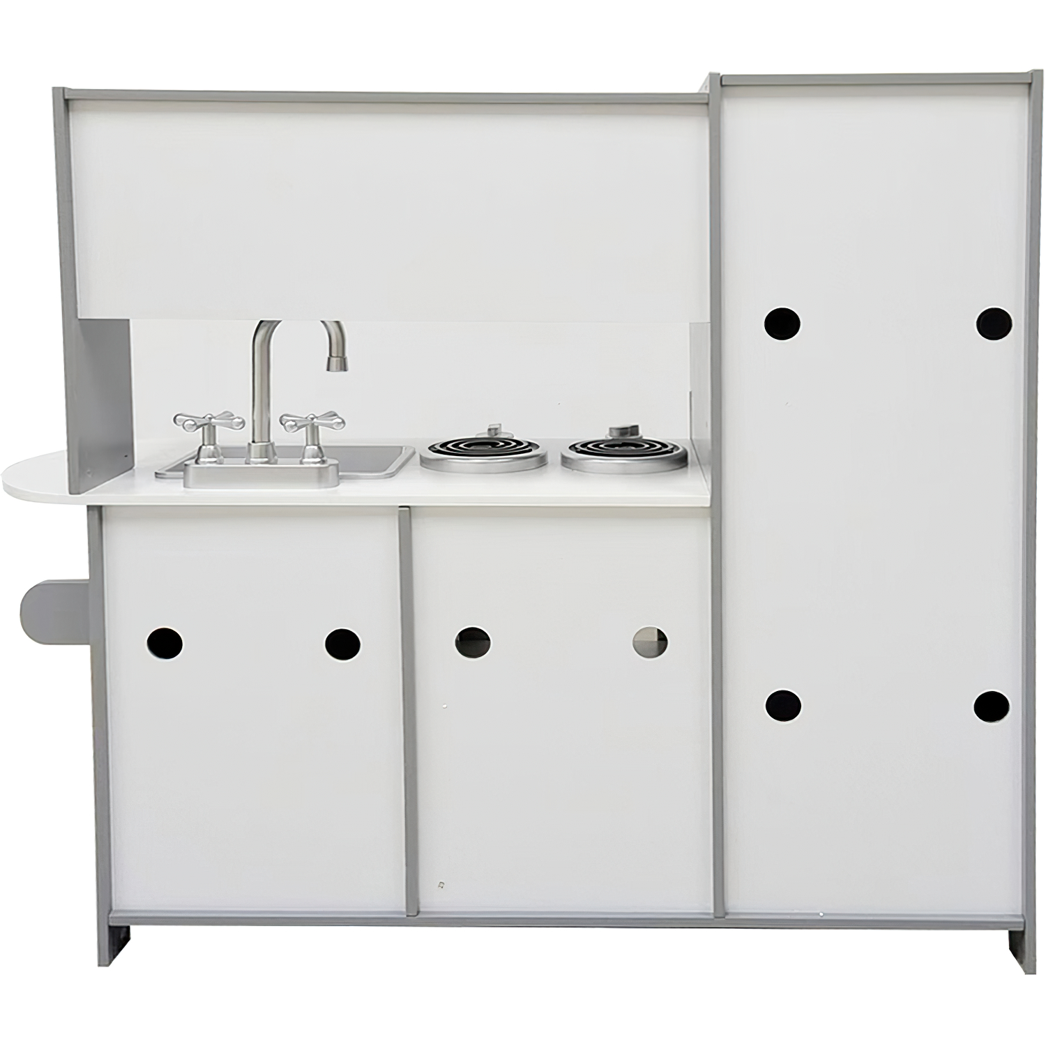 Cocina Cocinita Juguete Infantil Madera Moderna Niños Accesorios Little Monkey