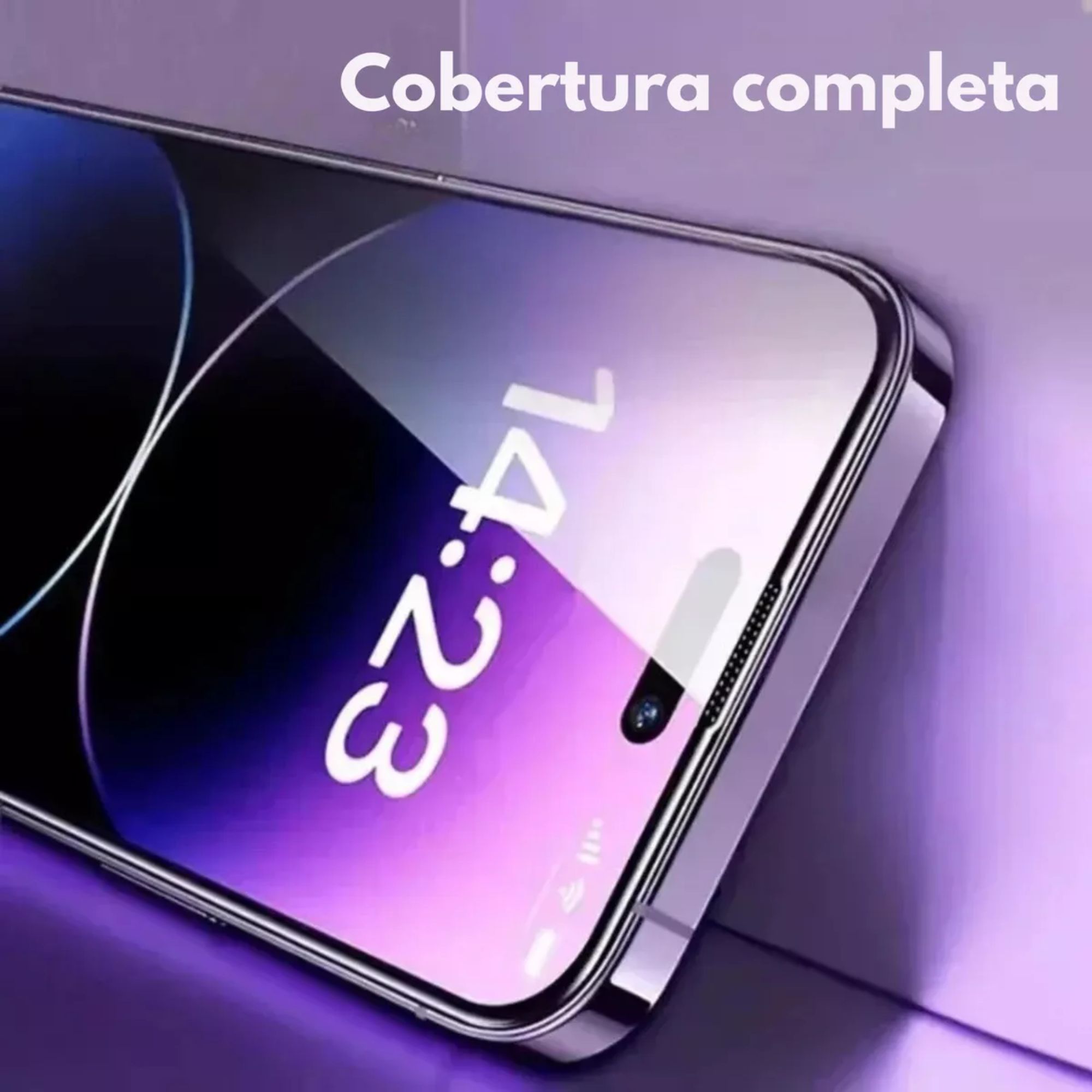 Mica Cristal Templado Premium Para iPhone Fácil Instalación Iphone 14 pro max/15 plus/16 plus
