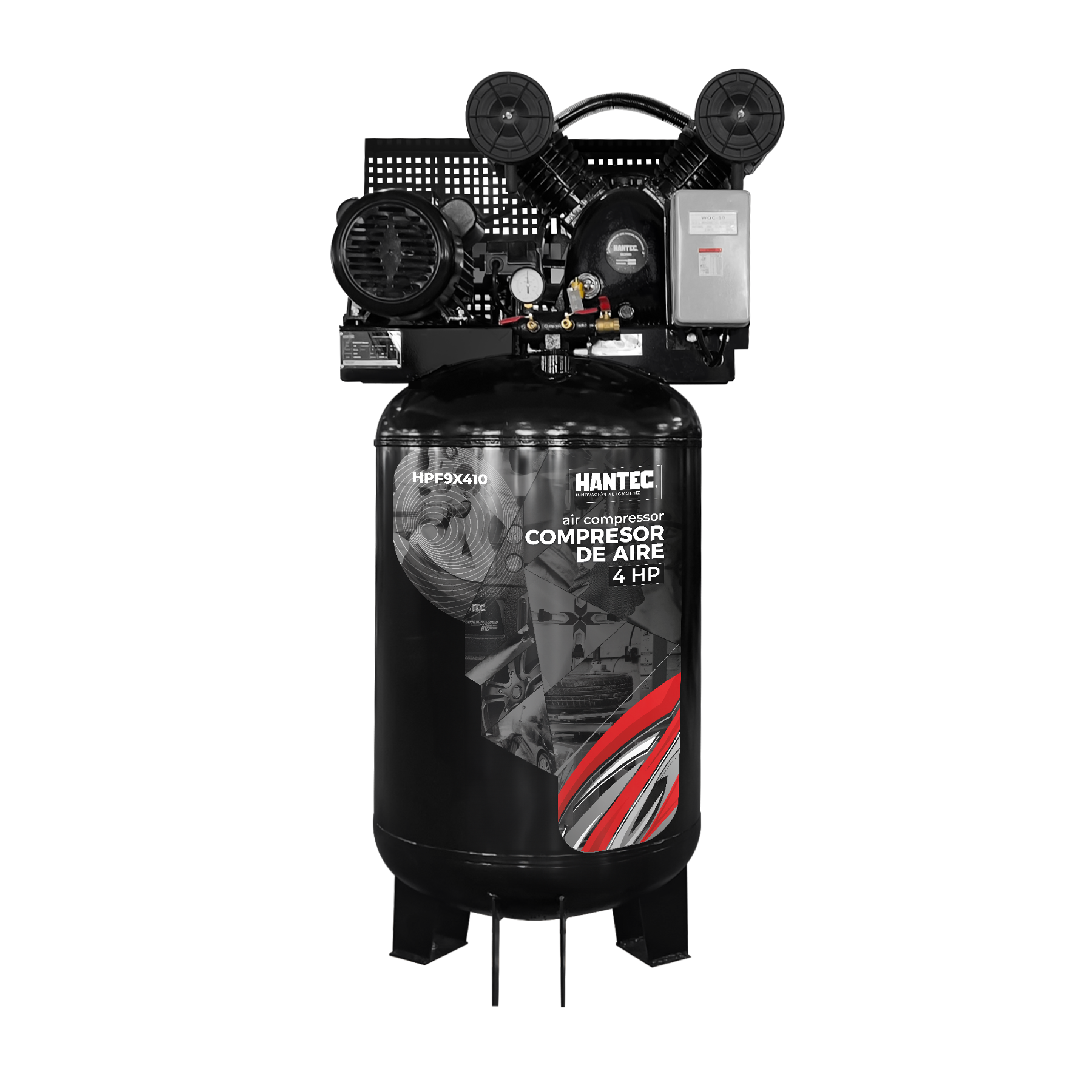 HANTEC Compresor de Aire PistonForce 300L   4HP  110V