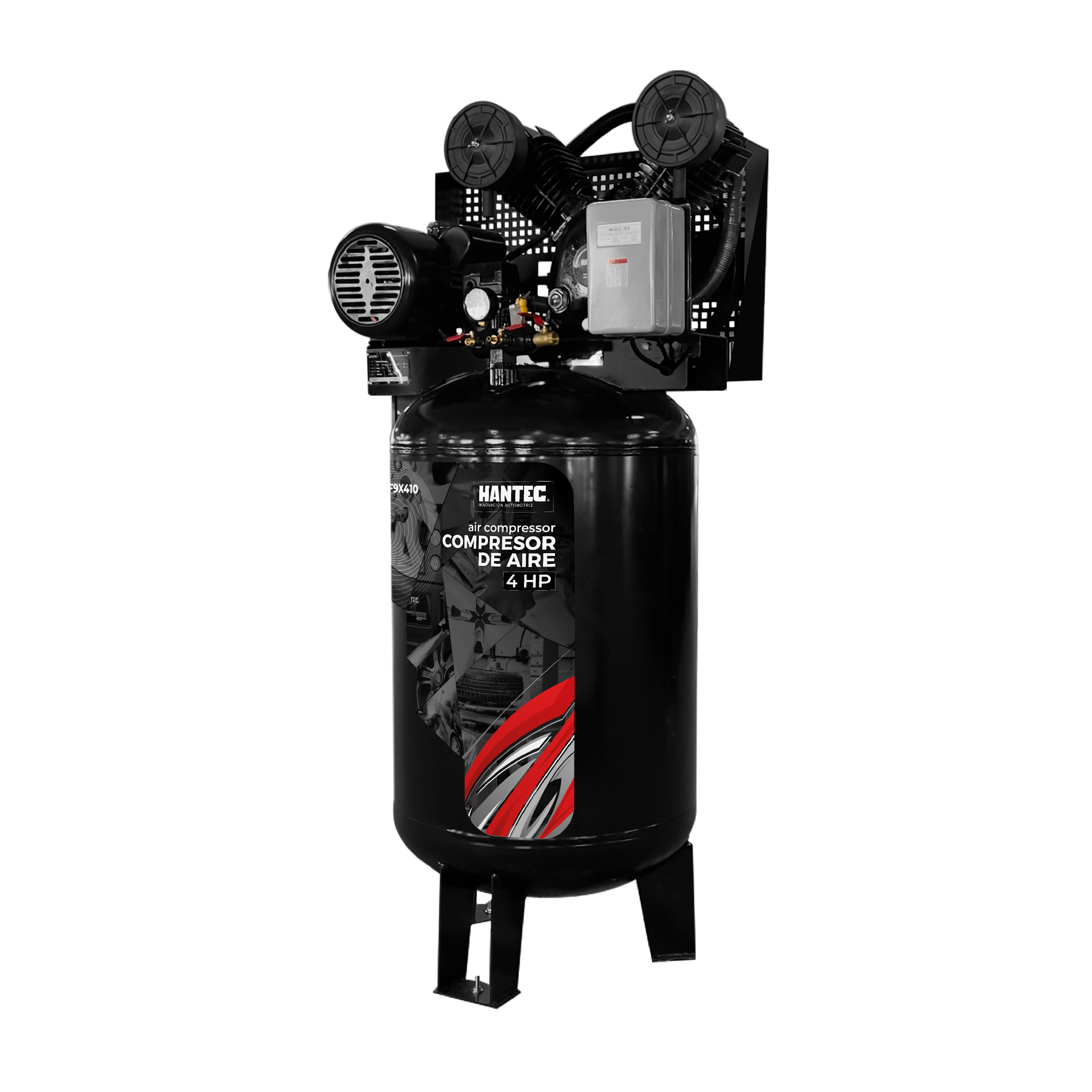 HANTEC Compresor de Aire PistonForce 300L   4HP  110V