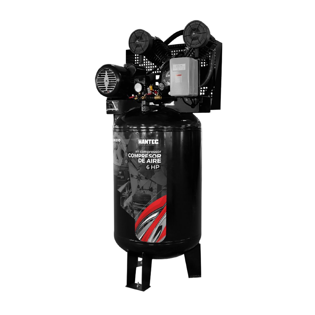 Compresor de Aire HANTEC PistonForce 300 L 6 HP 110V