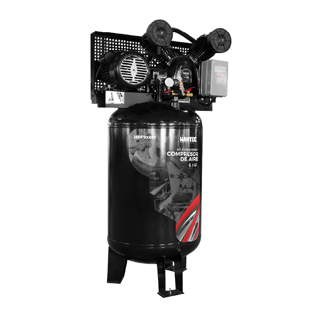 Compresor de Aire HANTEC PistonForce 300 L 6 HP 110V