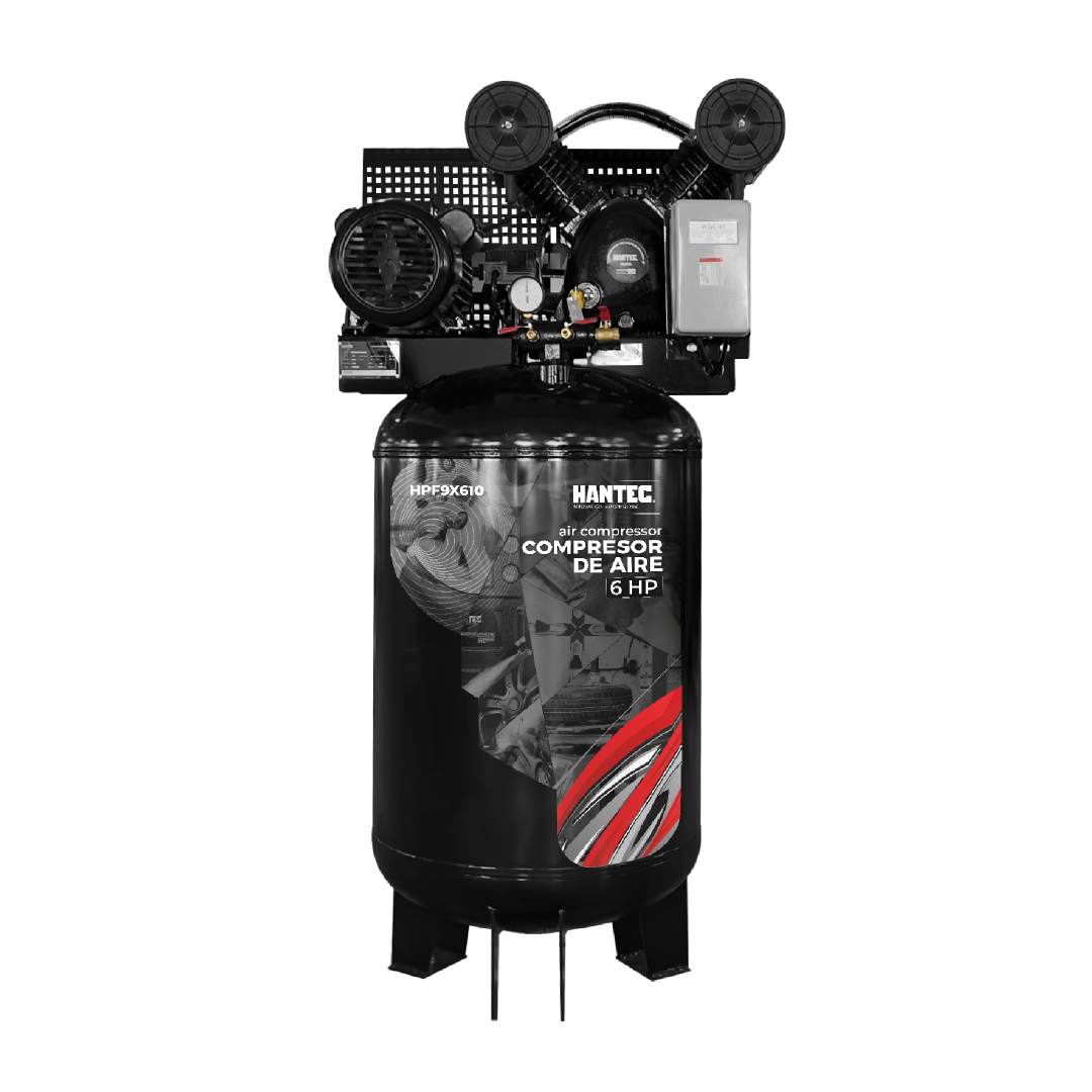 Compresor de Aire HANTEC PistonForce 300 L 6 HP 110V