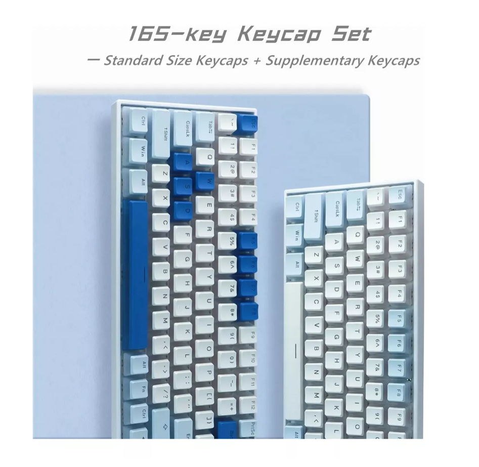 Pbt Keycaps Perfil Pbt Oem Para Teclado Gamer 165 Teclas
