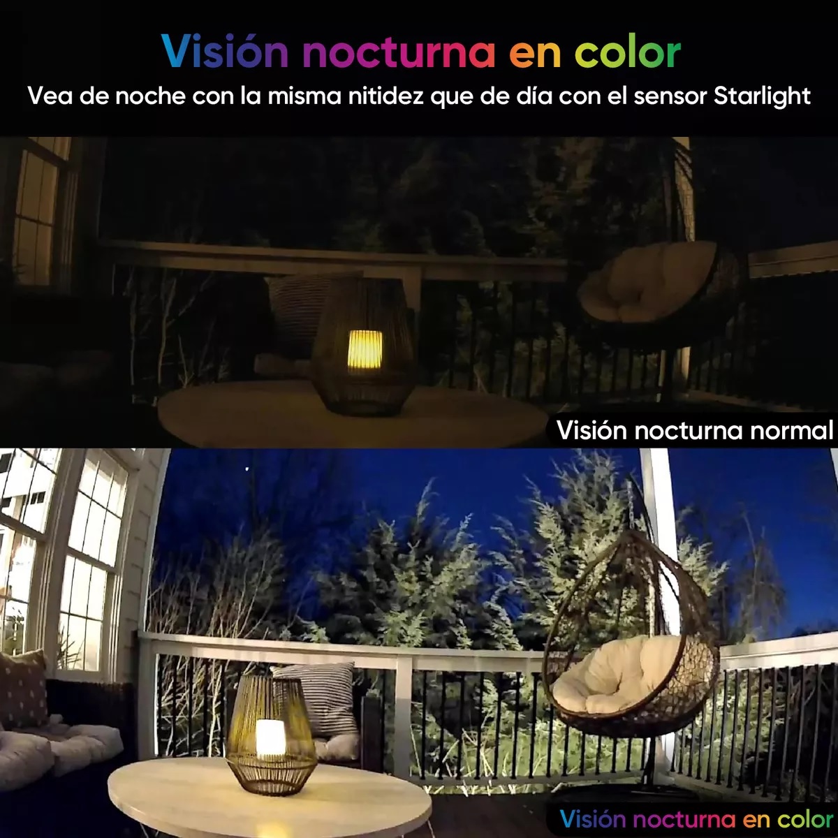  Cámara de Seguridad con Cable de 1080p HD para Interiores y Exteriores