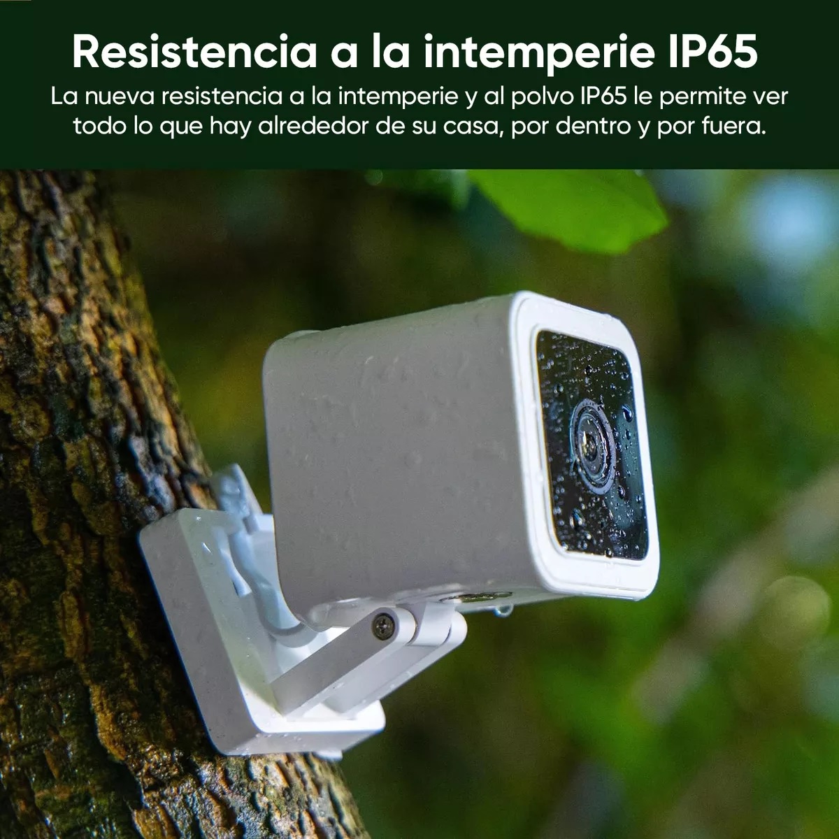  Cámara de Seguridad con Cable de 1080p HD para Interiores y Exteriores