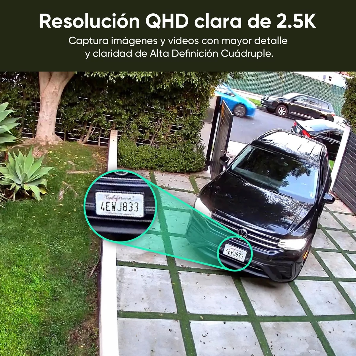 Cámara de seguridad Wyze Cam v4 con resolución de 4MP Blanco