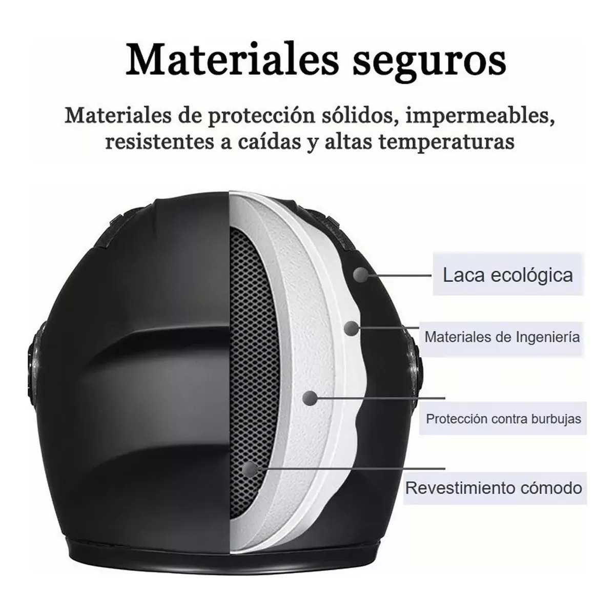 Casco De Moto Cascos De Moto Con Doble Visera En Forma De Pu