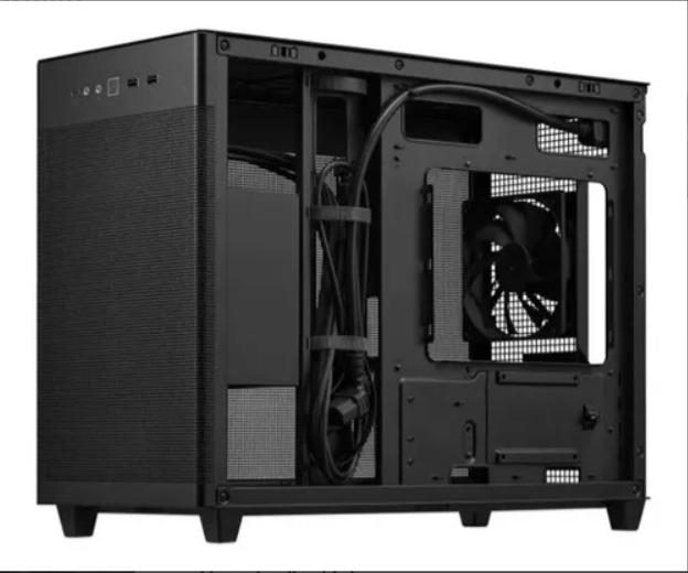 GABINETE ASUS PRIME AP201 MICRO ATX CASE ATX QUASI-FILTER MESH NEGRO 90DC00G0-B38000