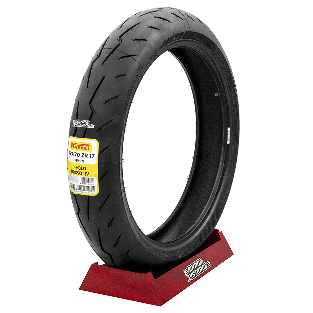 LLanta Pirelli Diablo Rosso IV 120/70 ZR 17 58W S1000RR V4