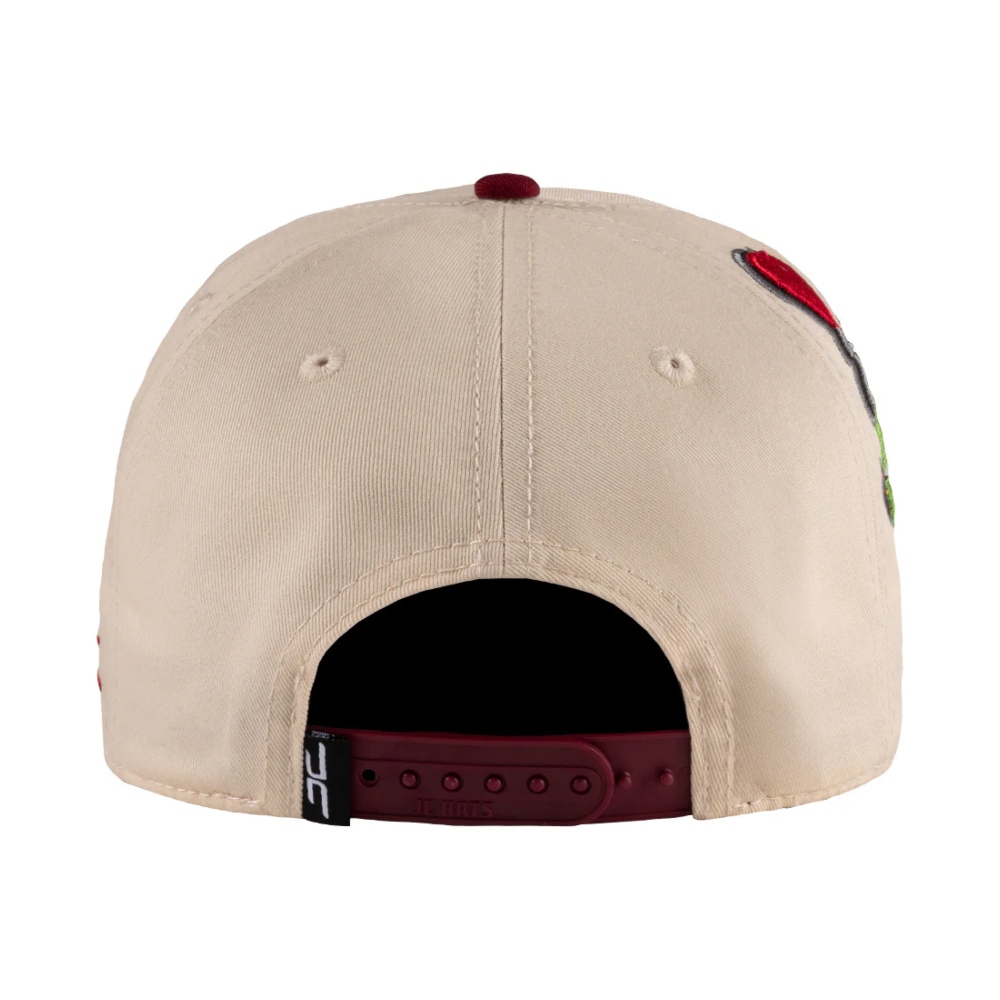 Gorra Jc Hats Money Love Beige-Vino Unisex 002771