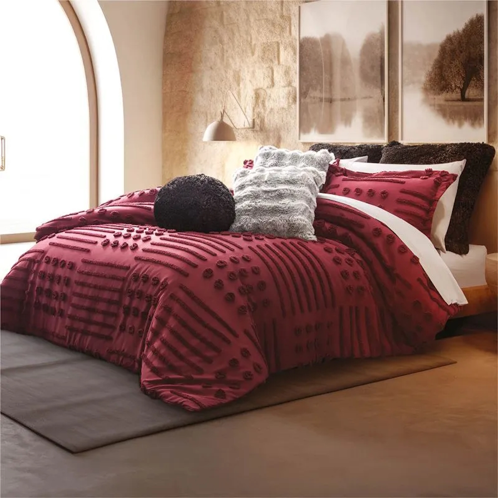 Edredón Lavable Tufted Viena King Size Poliéster Concord