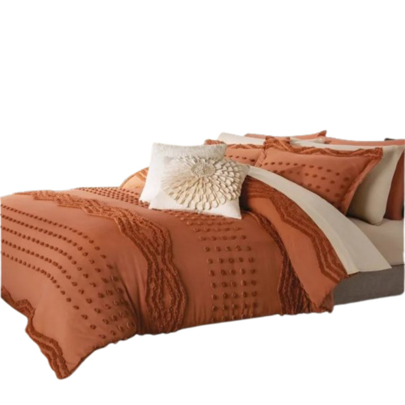 Edredón Lavable Tufted Sena King Size Poliéster Concord
