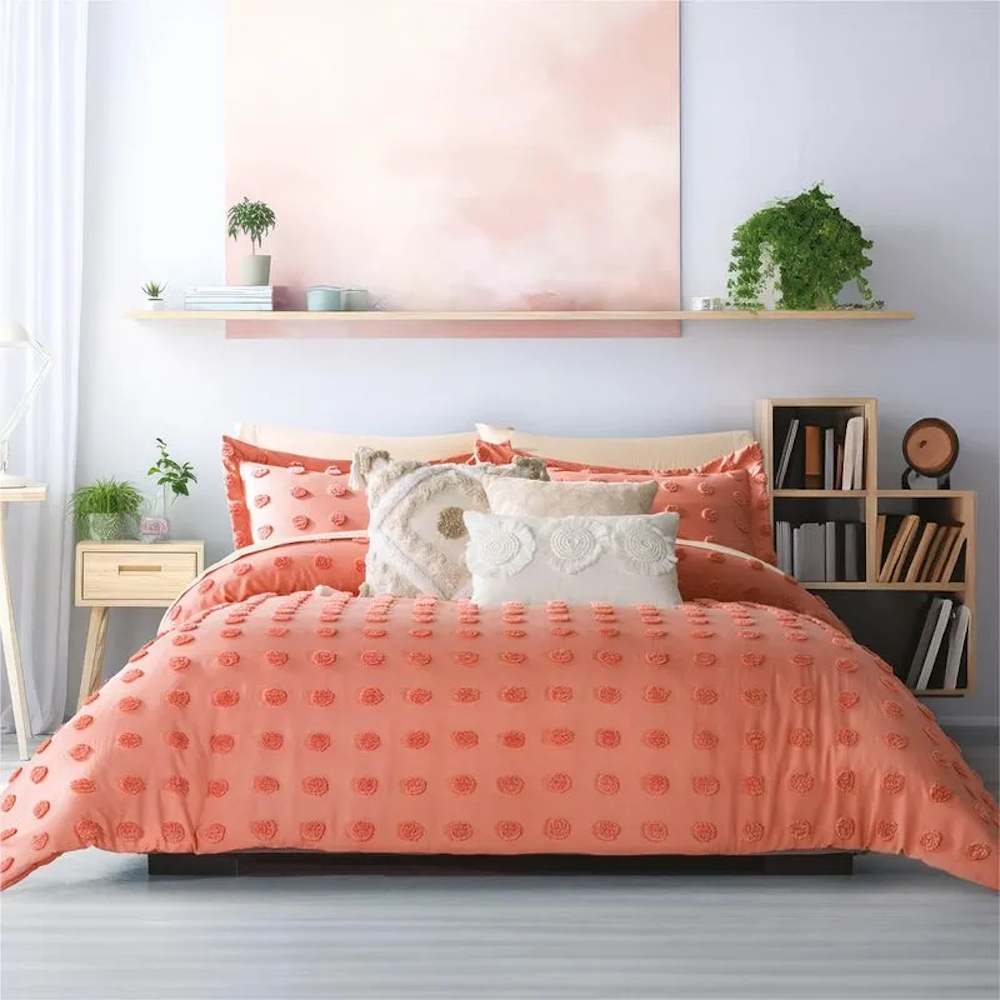 Edredón Lavable Tufted Giselle Mat/Qs Poliéster Concord